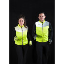 WOWOW Light vest, 20K RUNNER, yellow, YELLOW, XL