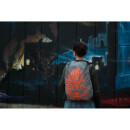 WOWOW Schutzhülle, BAG COVER CITYLAB, Oranger Fluoreszenzdruck