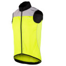 WOWOW Fluorescent vest, POGGIO JACKET, yellow, YELLOW, XXL