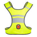 WOWOW Light vest, NOVA with LED, yellow, YELLOW, L