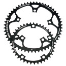 Stronglight chainring,TYPE S, 110,7075-T6, 48, black, 10/9 Speeds,CSA+,Double out
