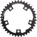 Stronglight chainring,TYPE S,110, 7075-T6, 36, black, 10/9 Speeds,CSA,Triple med