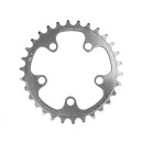 Stronglight chainring,TYPE S, 74, 5083, Triple in, 30, silver, 10/9 Speeds