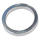 Ergotec Spacer, 1" 25.4 thickness: 5 mm aluminum silver