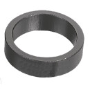 Distanziatore Ergotec, 1" 25,4 Spessore: 10 mm Alluminio nero