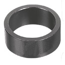 Ergotec Spacer, 1" 25.4 thickness:15 mm aluminum black