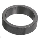 Ergotec Spacer, 1 1/8" 28.6 thickness:10 mm aluminum black