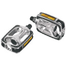 Ergotec pedals, 608 9/16" 7mm Basic bearing ALU Rubber Format: 108x69mm Reflector
