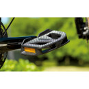 Ergotec pedals, EP-1 9/16" 9mm Basic bearing PP plastic Format: 132x92mm reflector