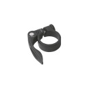 Ergotec saddle clamp, SCQ-100 quick release/31.8 black-sand