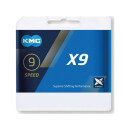 KMC Kette, X9, silver/grey, 114 Glieder