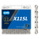 Chaîne KMC, X11SL silver, 118 maillons