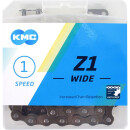 KMC Kette, Z1 Wide, brown, 112 Glieder 1-fach