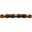 KMC chain, X12 DLC, black/orange, 126 links 12-speed