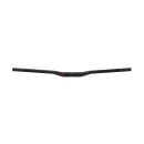 Ergotec handlebar, LOW RISER Bar 31.8 Width:780 Rise:15 Grip-L:230 Back/Up-Sweep:12°/+5° AL7050 black-sand L6
