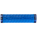 Lizardskins Grips, Lock-on Grip, Logo 2.0, Ice Blue