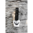 Incirca bell, COWBELL, white with stag