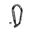Masterlock chain lock, with flat key black length 90cm...