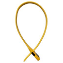Incirca latch lock, numbers, yellow, length: 48 cm, Ø 11 mm