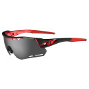 Tifosi Sunglasses, ALLIANT, Black/Red, L-XL, Smoke/AC-Red/Clear