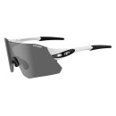 Tifosi Sunglasses, RAIL, White/Black, M-XL, Smoke/AC Red/Clear