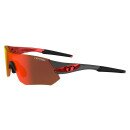 Tifosi Lunettes de soleil, TSALI, Gunmetal/Red, S-M, Clarion Red/AC Red/Clear