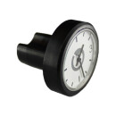 by.Schulz watch, Speedlifter TOP CAP CLOCK Alu black with keyholder and button