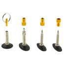 by.Schulz valve adapter, mini tool Alu anodized black 1 piece