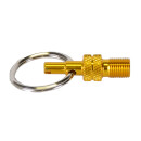 by.Schulz valve adapter, mini tool aluminum anodized gold...