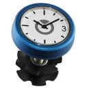 by.Schulz Uhr, Speedlifter A-Head Clock Alu blue