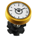 by.Schulz Uhr, Speedlifter A-Head Clock Alu gold
