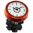 by.Schulz Uhr, Speedlifter A-Head Clock Alu orange