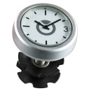 by.Schulz Uhr, Speedlifter A-Head Clock Alu silver