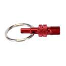 by.Schulz valve adapter, mini tool Alu anodized red 1 piece