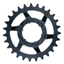 KMC e-sprocket, Shimano, 27T, black, 3/32", hub gears