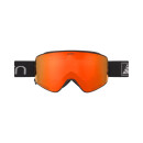 Goggle Polaris Polarized Mat Noir Orange