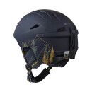 Helmet Profile Mat Black Gold black 57