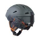 Helmet Profile Forest Night Mountain light gray-dark gray 55