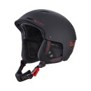 Helmet Loc-Perf Mat Black Brick silver-red 54