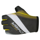 Chiba Solar II Gloves noir/jaune scintillant L