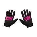 Muc-Off Youth Gloves shred hot chilli peppers schwarz KL