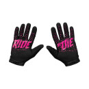 Muc-Off Youth Gloves shred hot chilli peppers schwarz KXS