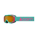 Goggle Booster Photochromic Mat Turquoise Neon Pink