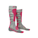 X-SOCKS Women Ski Silk Merino 4.0 grey melange/pink 35-36