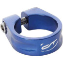 Contec saddle clamp SC-200 Select 34.9 blue steel, 34.9mm