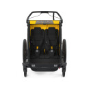Thule Chariot SPORT 2 trailer, spectra yellow on black