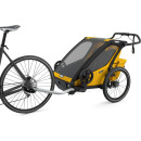 Thule Chariot SPORT 2 trailer, spectra yellow on black