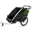 Thule remorque Chariot CAB 2 cypress green
