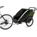 Thule trailer Chariot CAB 2 cypress green