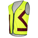 WOWOW fluorescent vest, URBAN CITIZEN, yellow and FR